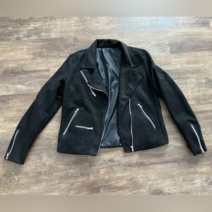 Moto Blazer With Pockets
